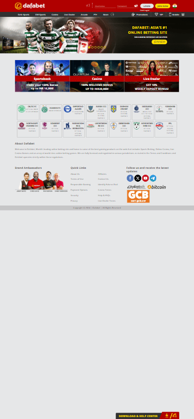 Dafabet_Casino_homepage_mobile