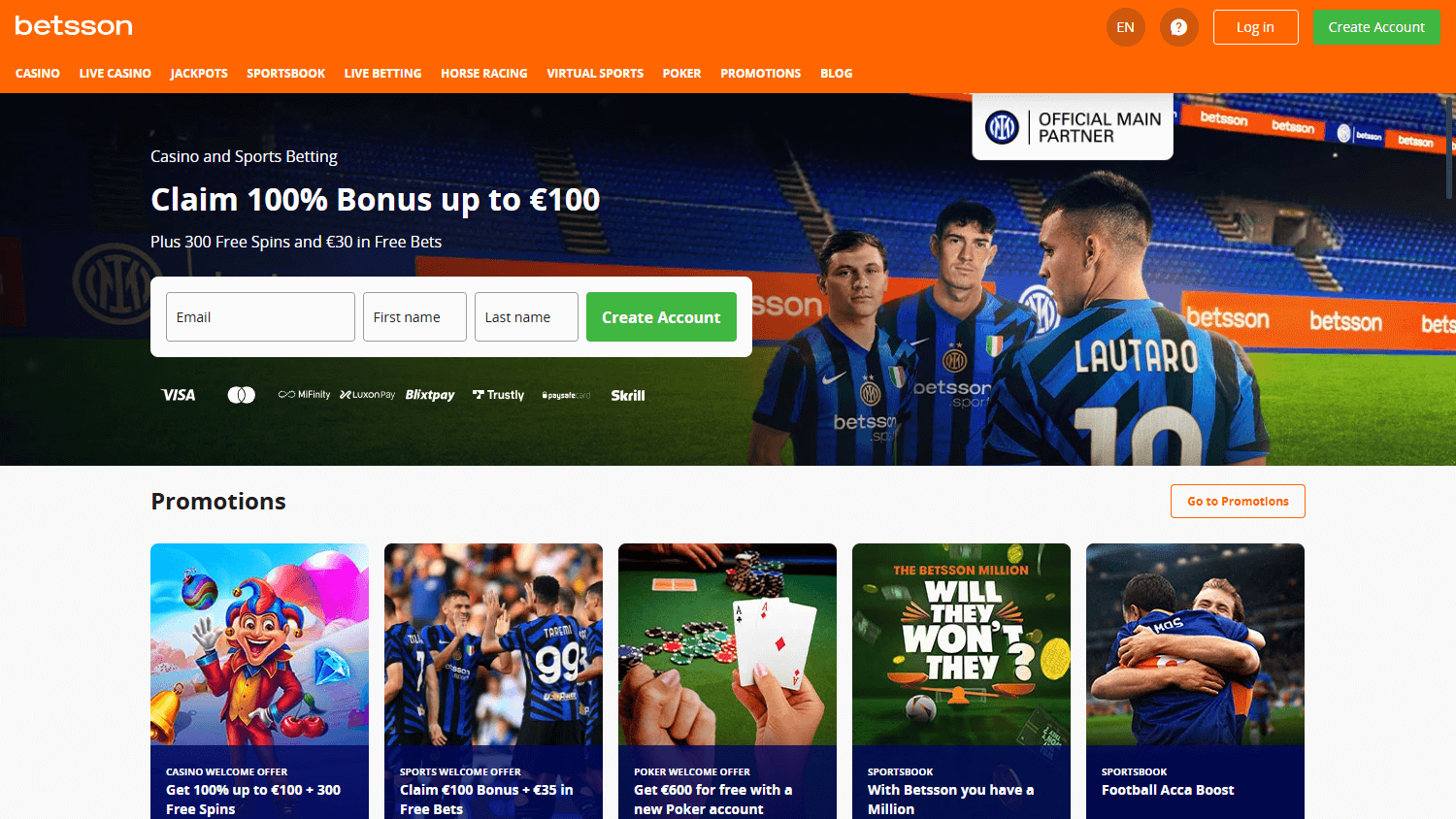 betsson_casino_homepage_desktop