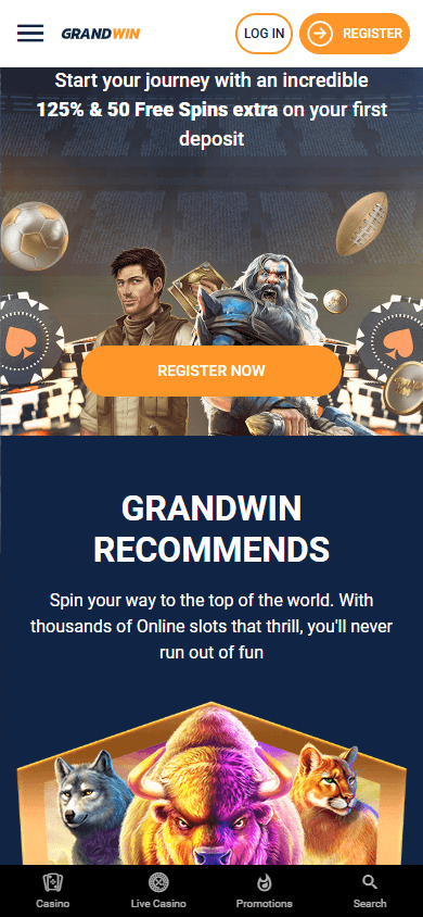 grandwin_casino_homepage_mobile