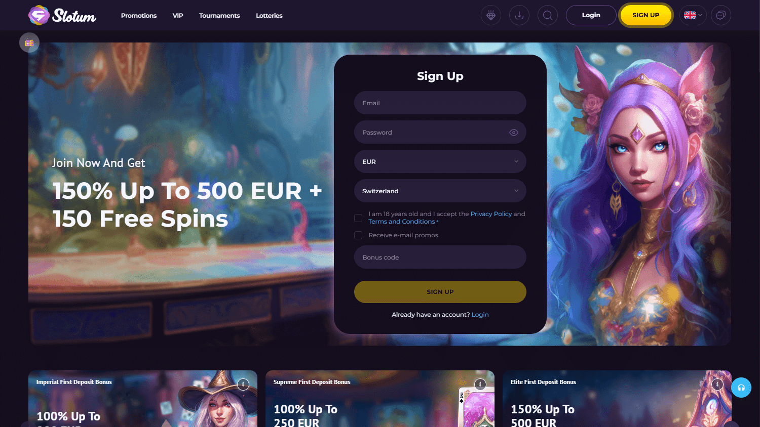 slotum_casino_homepage_desktop