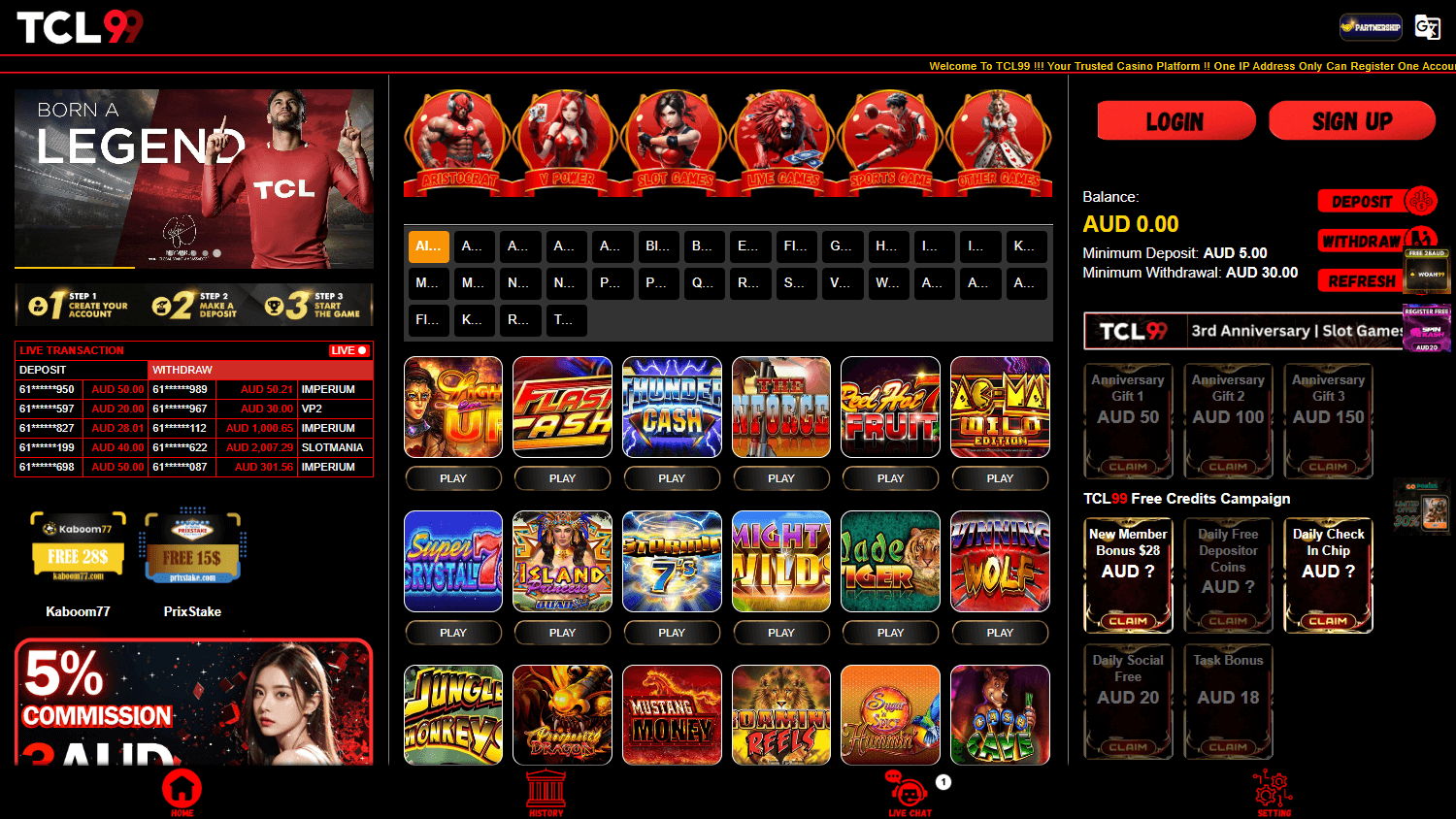 tcl99_casino_homepage_desktop