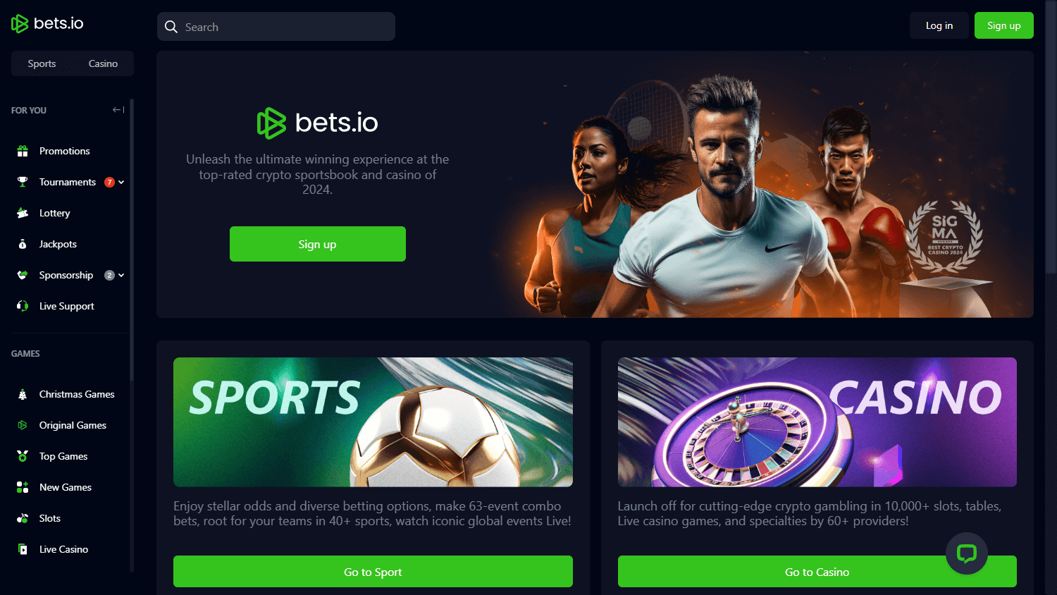 bets.io_casino_homepage_desktop