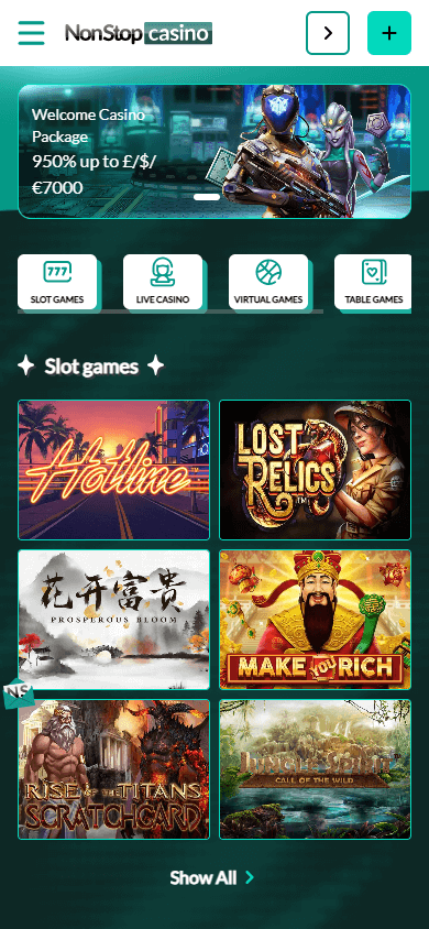 nonstop_casino_homepage_mobile