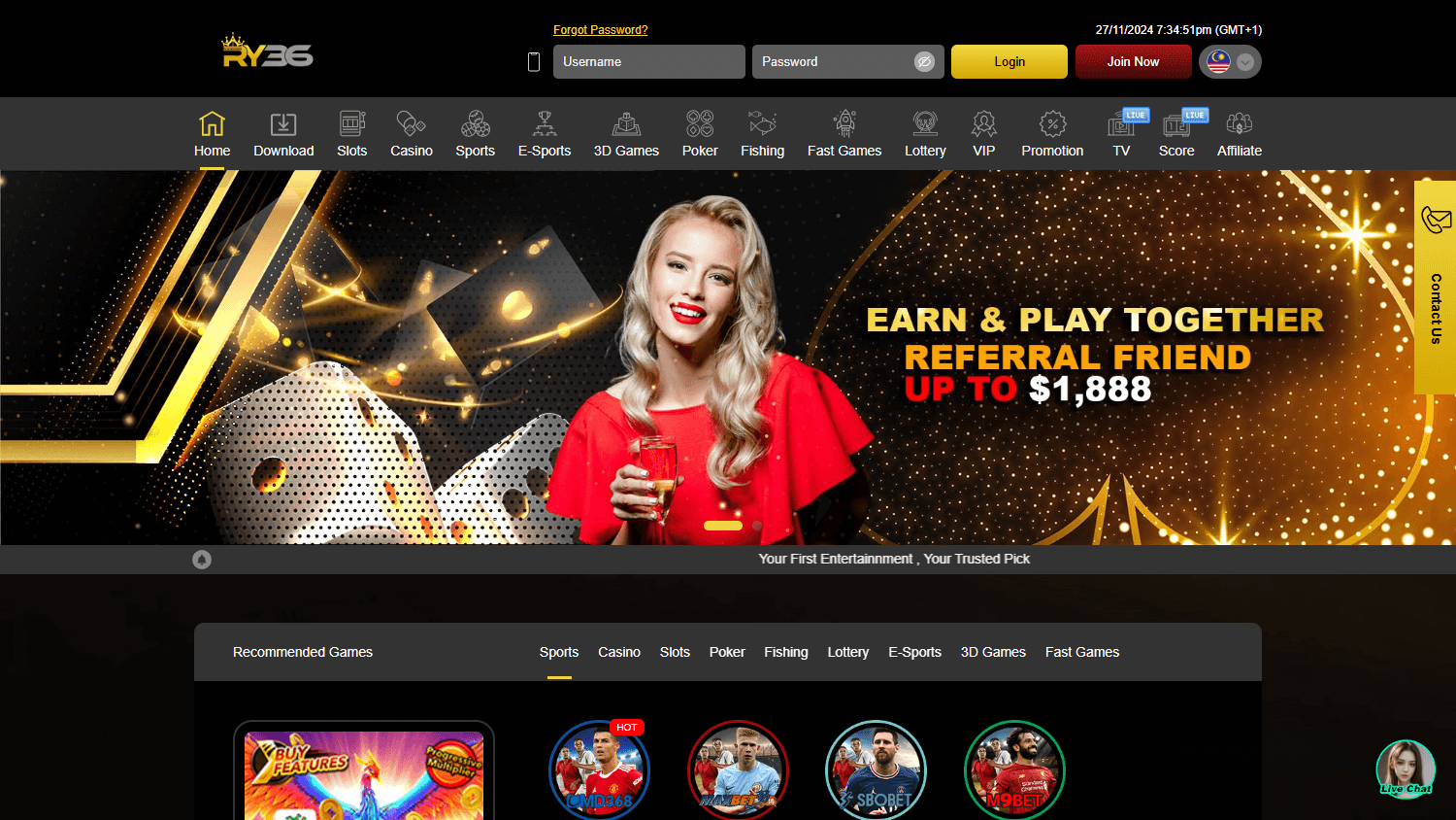 ry36_casino_homepage_desktop