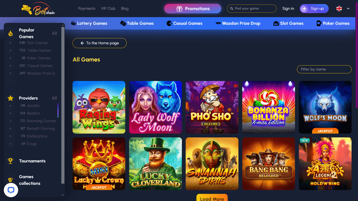 betchain_casino_game_gallery_desktop