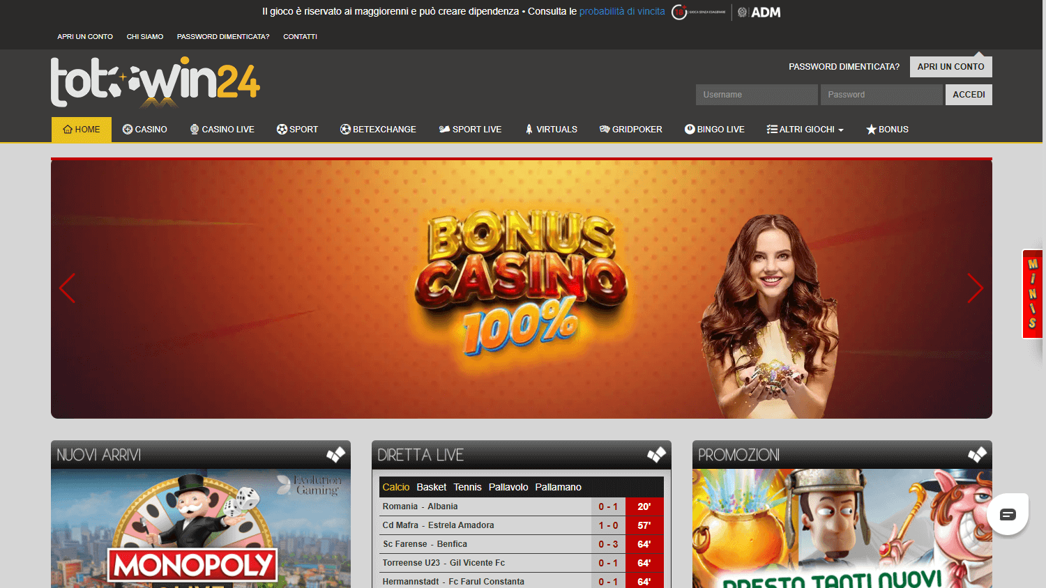 totowin24_casino_homepage_desktop