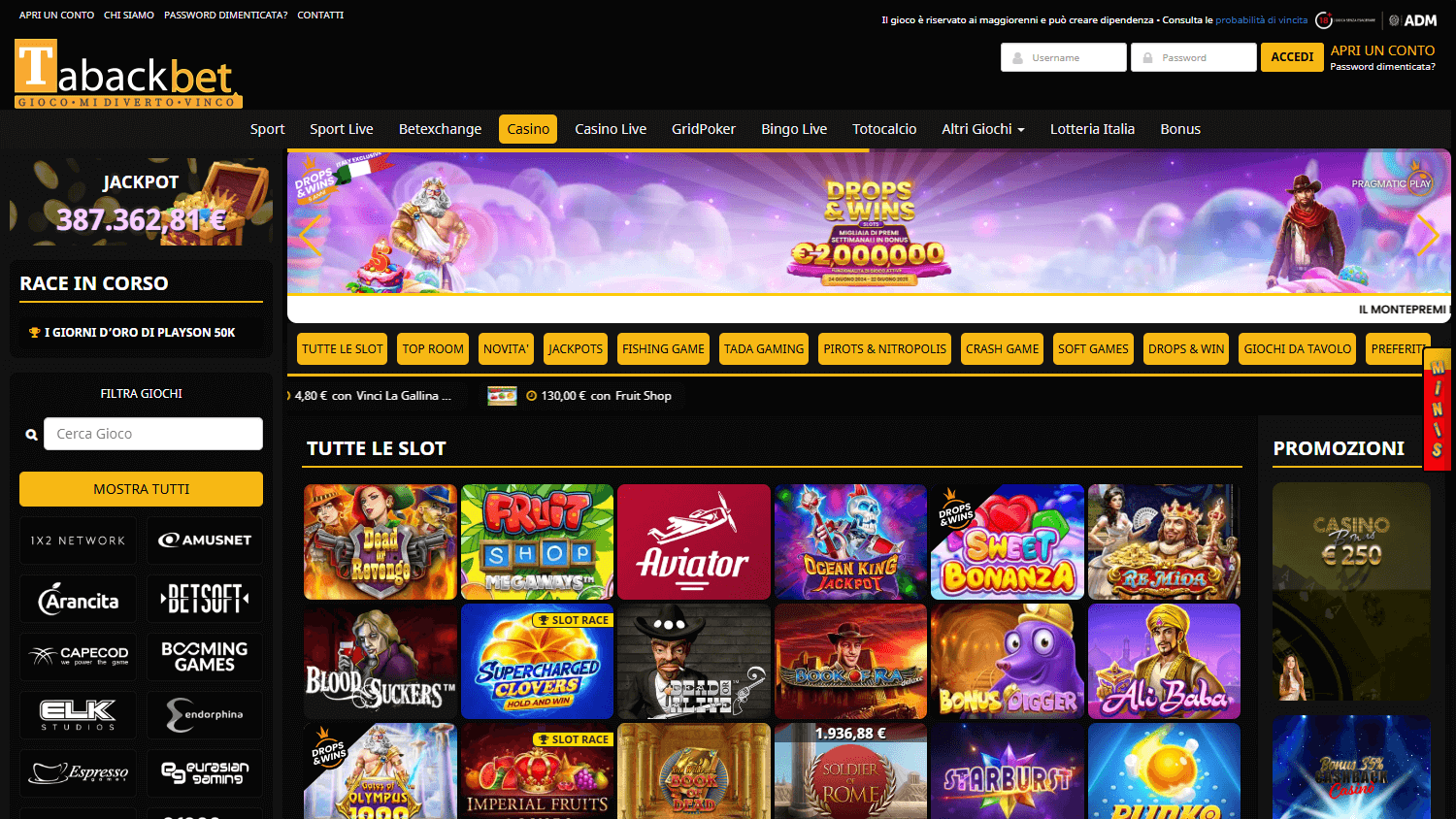 tabackbet_casino_game_gallery_desktop