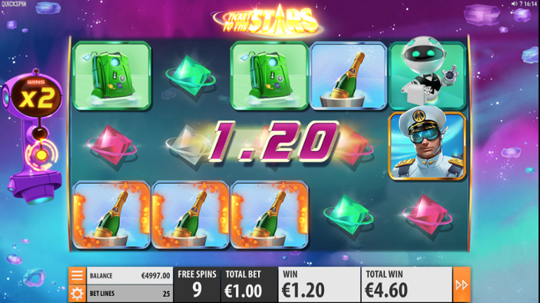 Ticket to the Stars simple win