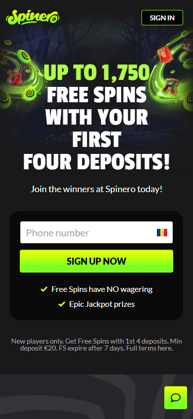 spinero_casino_homepage_mobile