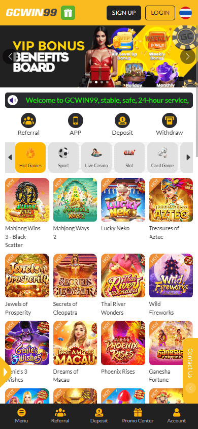 gcwin99_casino_homepage_mobile