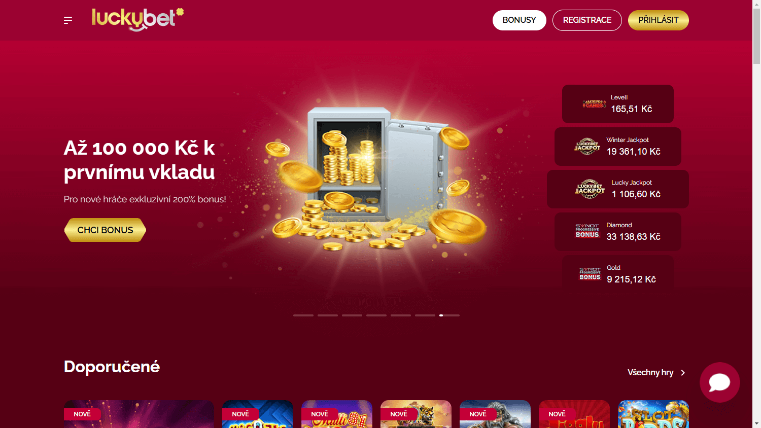 luckybet_casino_homepage_desktop