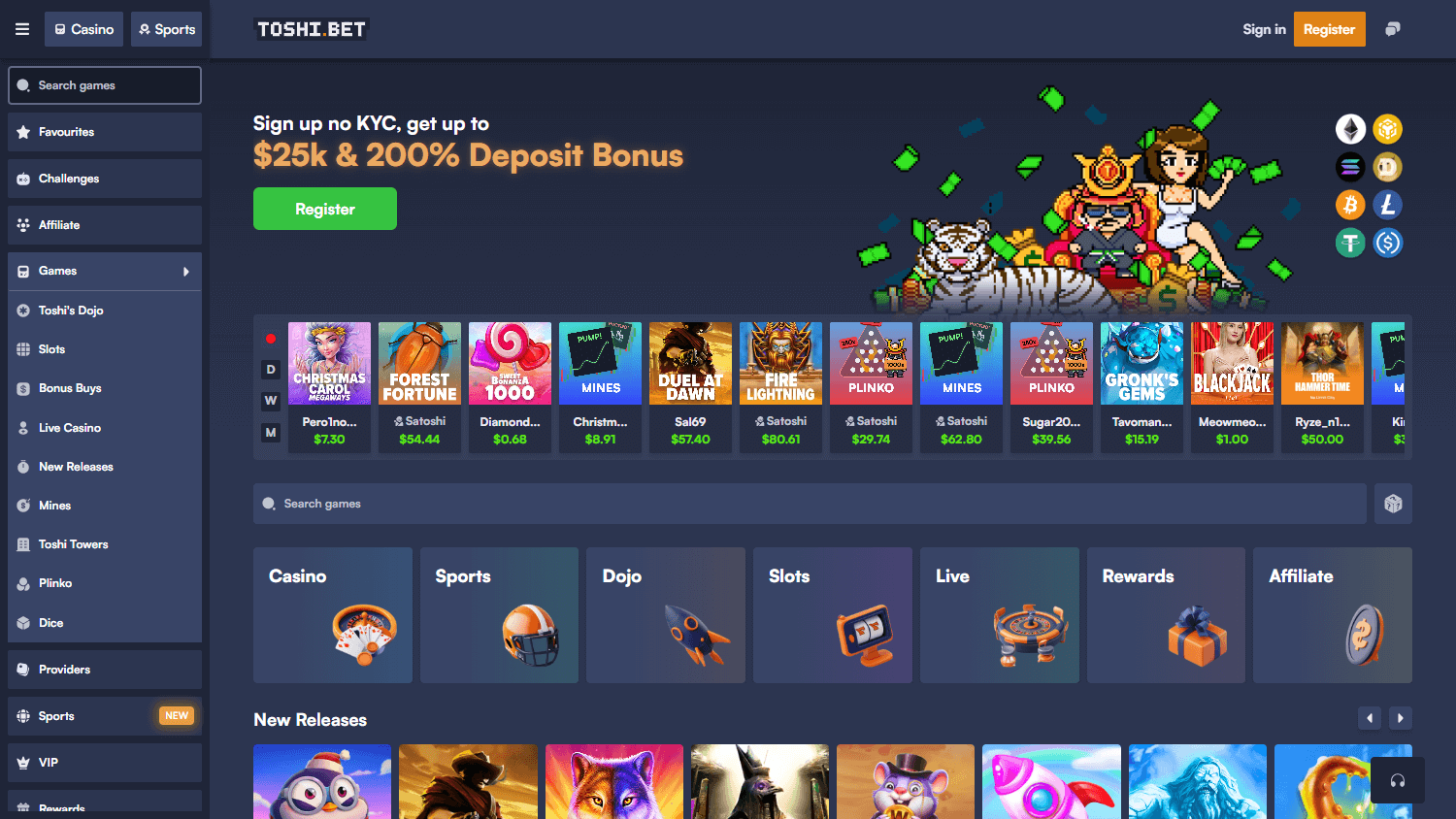 toshi_bet_casino_homepage_desktop