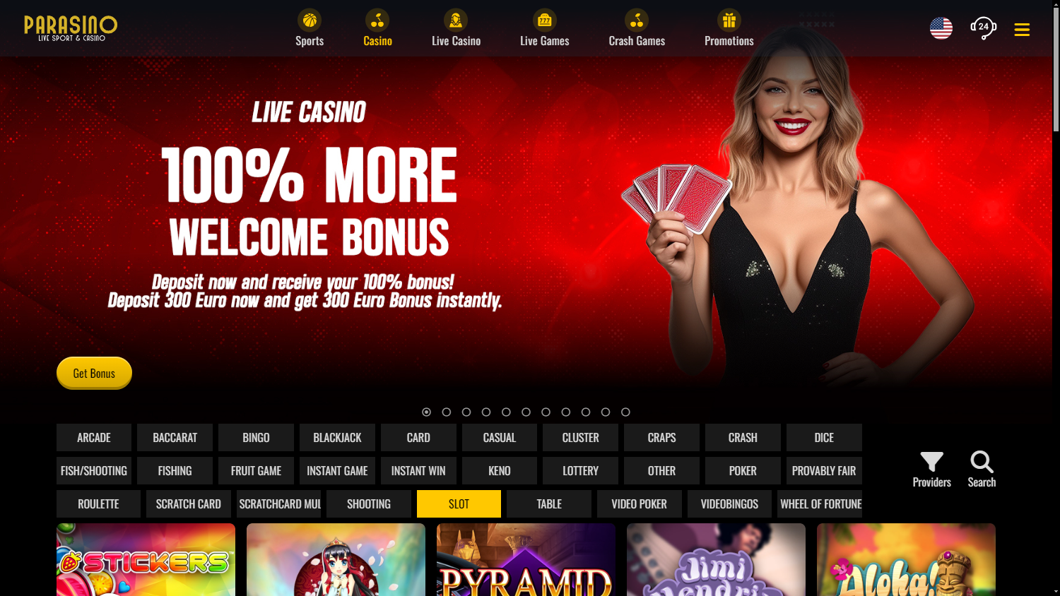 Parasino_Casino_game_gallery_desktop