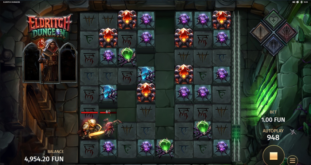 Eldritch Dungeon - Monster fight