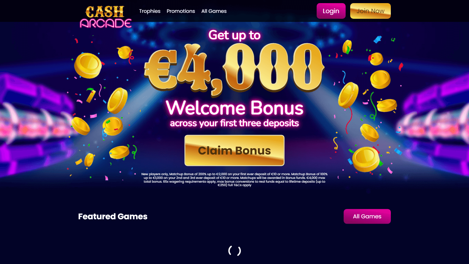 cash_arcade_casino_ie_homepage_desktop