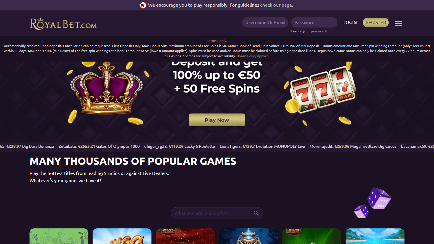 royal_bet_casino_uk_homepage_desktop