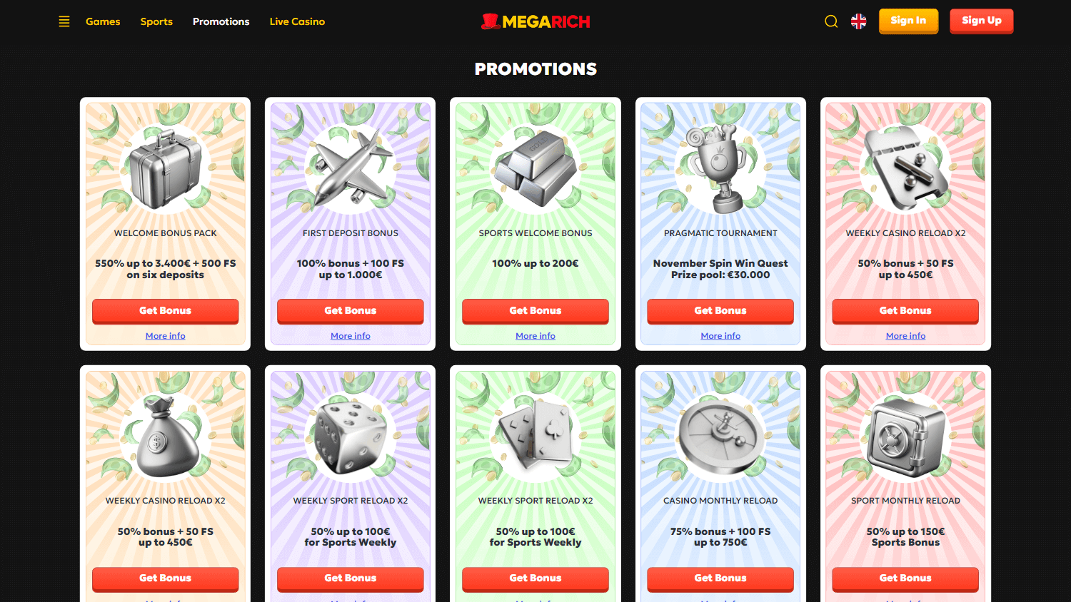 megarich_casino_promotions_desktop