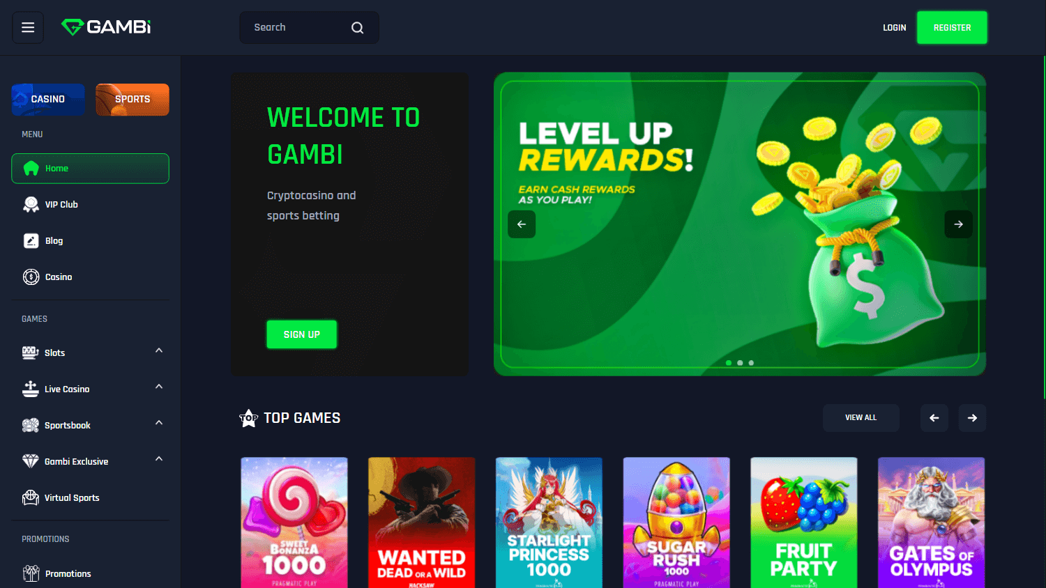 gambi_casino_homepage_desktop