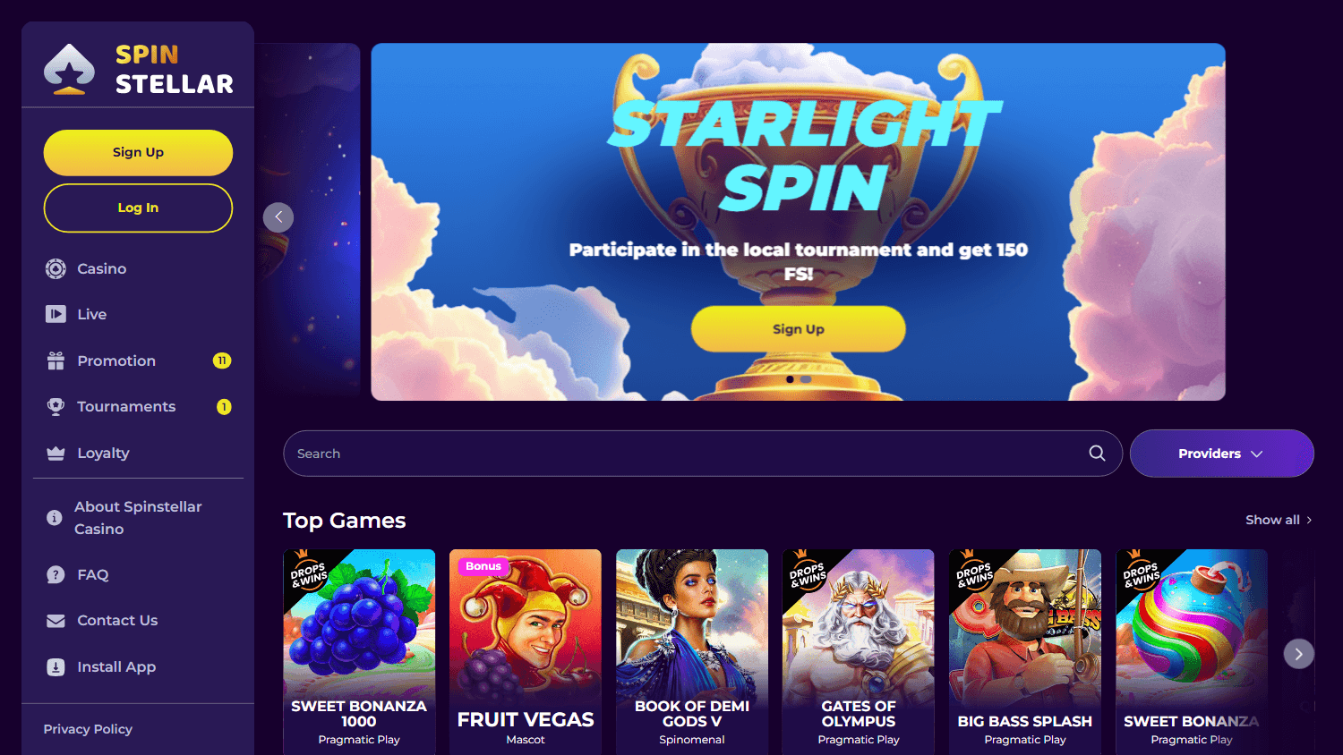 spinstellar_casino_homepage_desktop