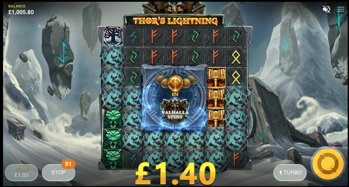 Thor's Lightning cascade system