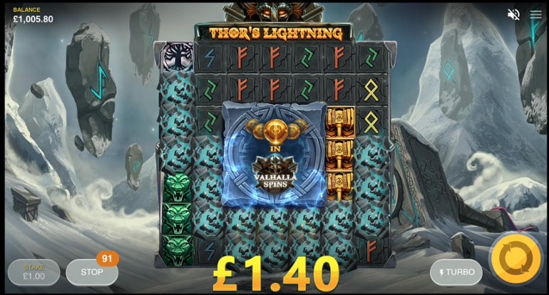 Thor's Lightning cascade system