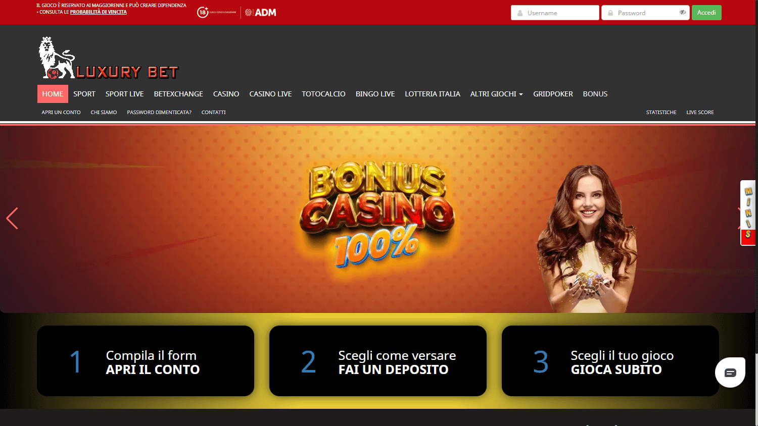 Luxury_Bet_Casino_homepage_desktop