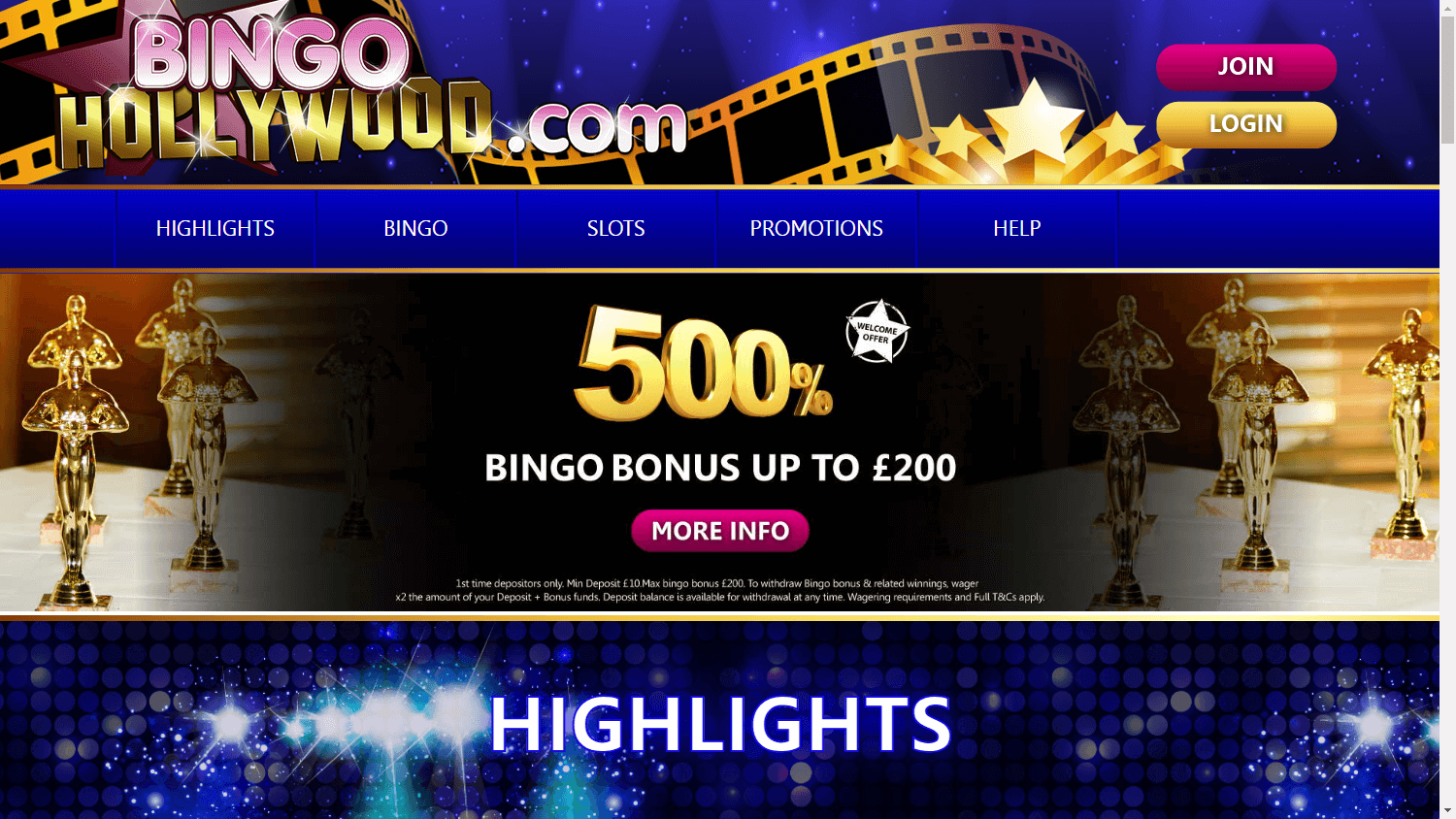 Bingo_Hollywood_Casino_homepage_desktop