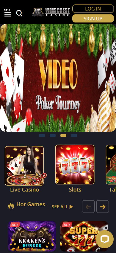 Vegas_Crest_Casino_homepage_mobile