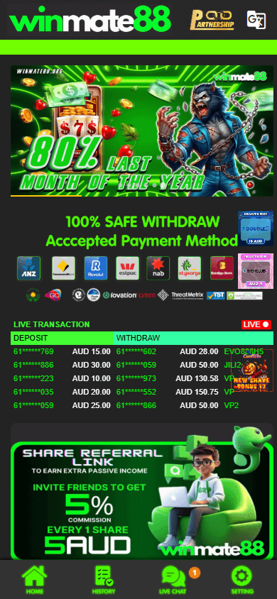 WinMate88_Casino_homepage_mobile