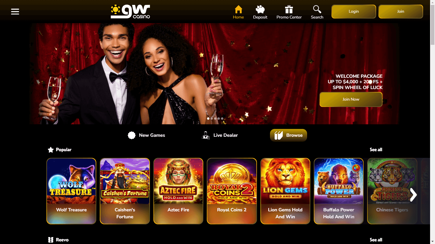 GW_Casino_homepage_desktop