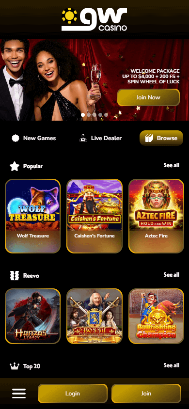 GW_Casino_homepage_mobile