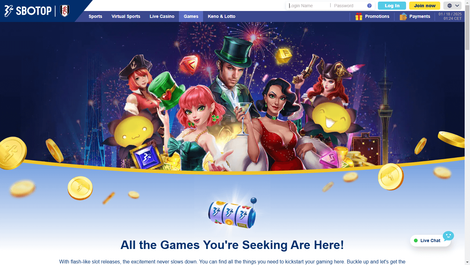 SBOTOP_Casino_game_gallery_desktop