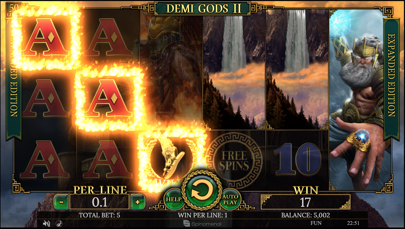 Demi Gods II Expanded version base game win