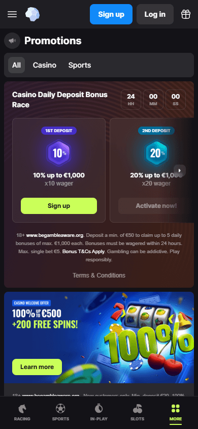 Betmaster_Casino_IE_promotions_mobile