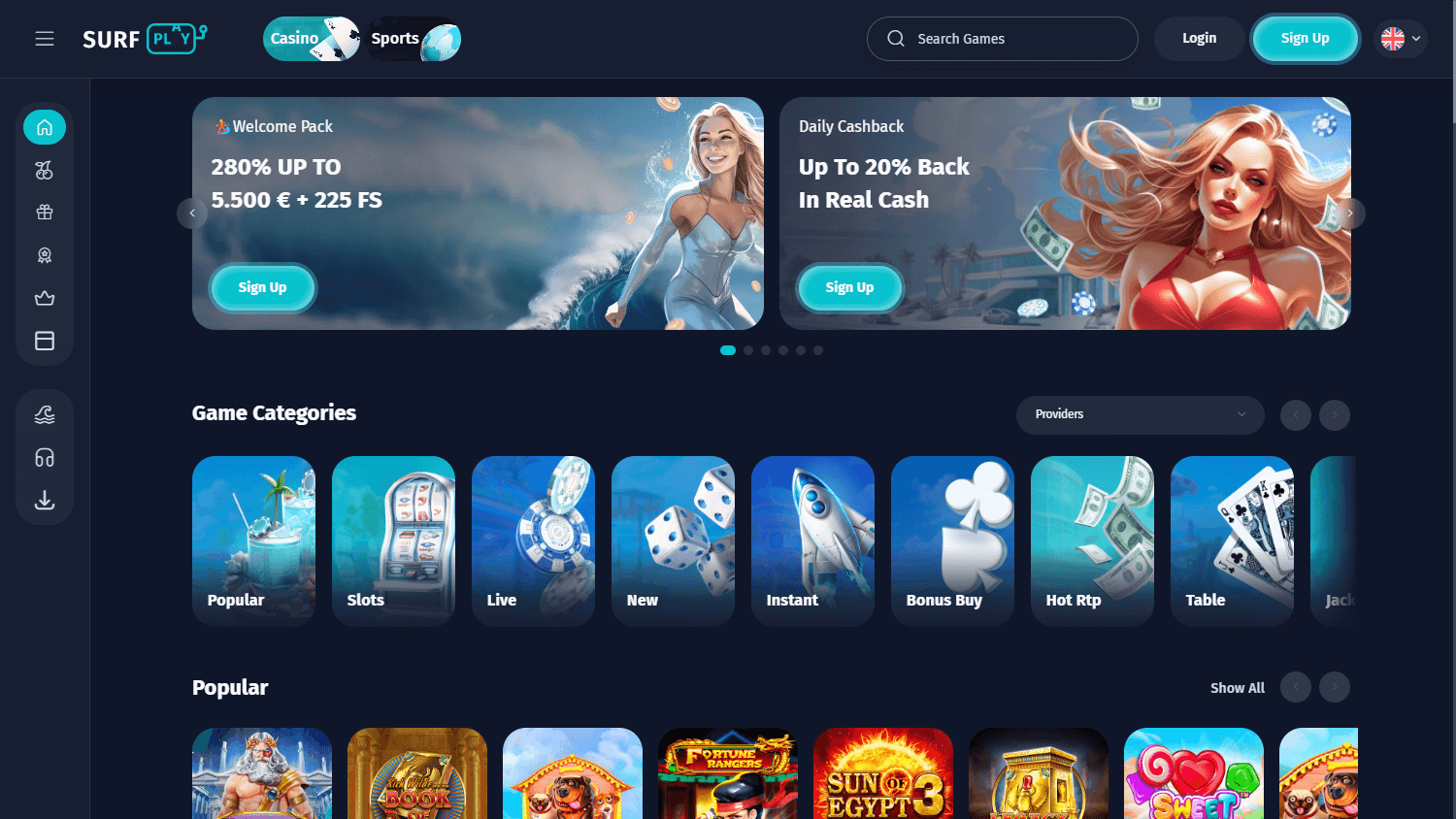 surfplay_casino_homepage_desktop