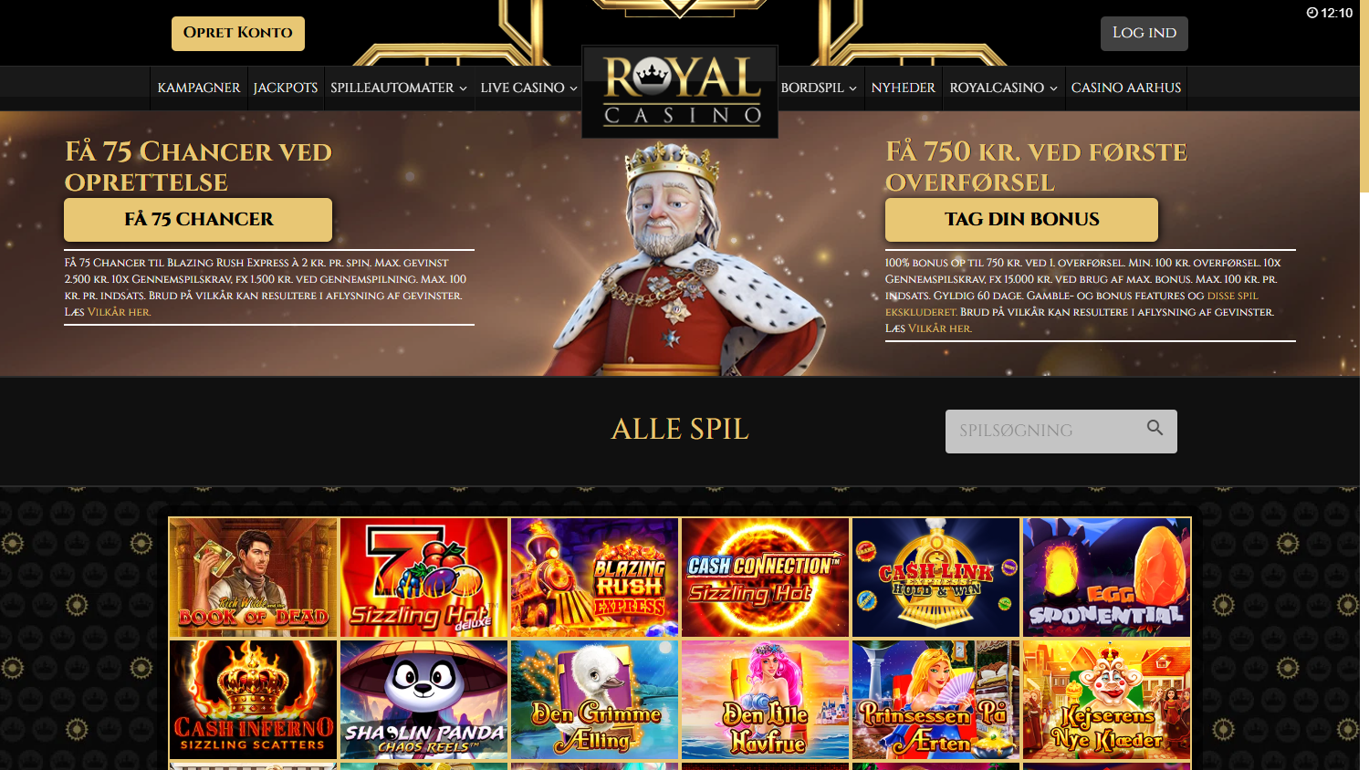 Royal Casino_DK_game_gallery_desktop