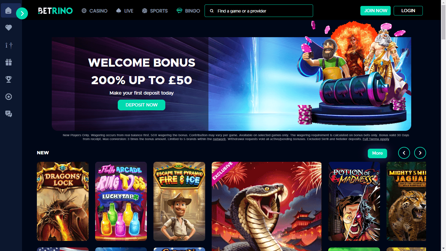 betrino_casino_homepage_desktop