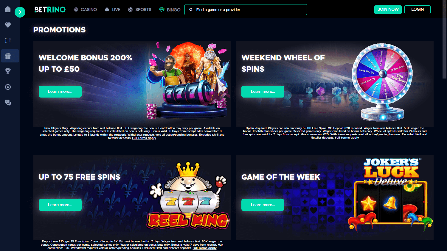 betrino_casino_promotions_desktop