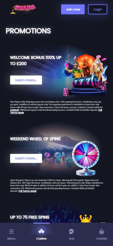slotjar_casino_promotions_mobile