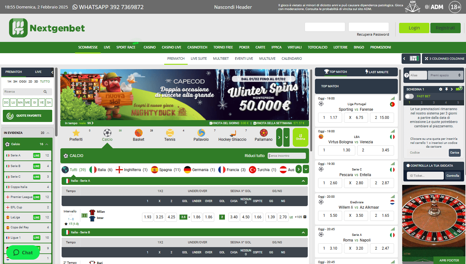 Nextgenbet_Casino_homepage_desktop
