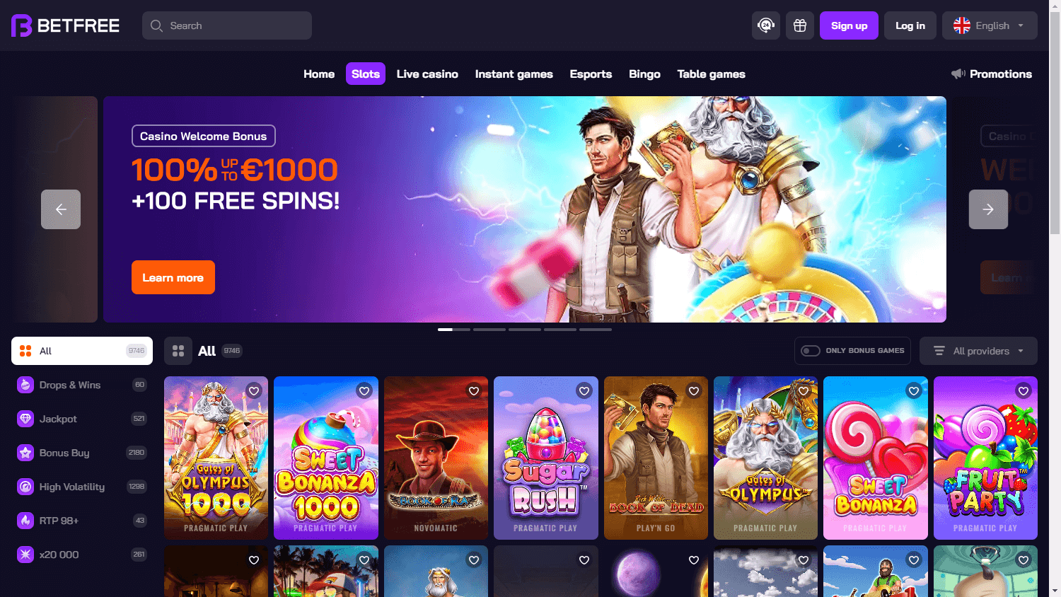 BetFree_Casino_game_gallery_desktop