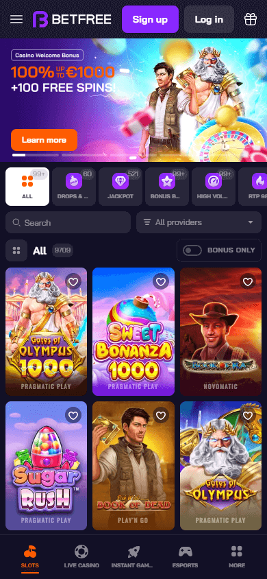BetFree_Casino_game_gallery_mobile