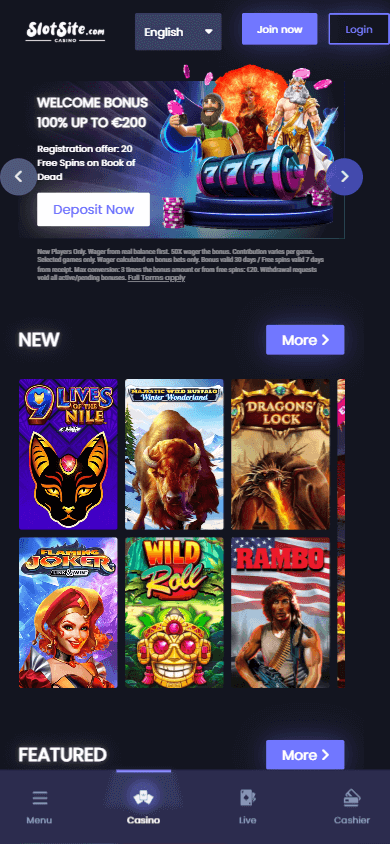 SlotSite.com_Casino_homepage_mobile