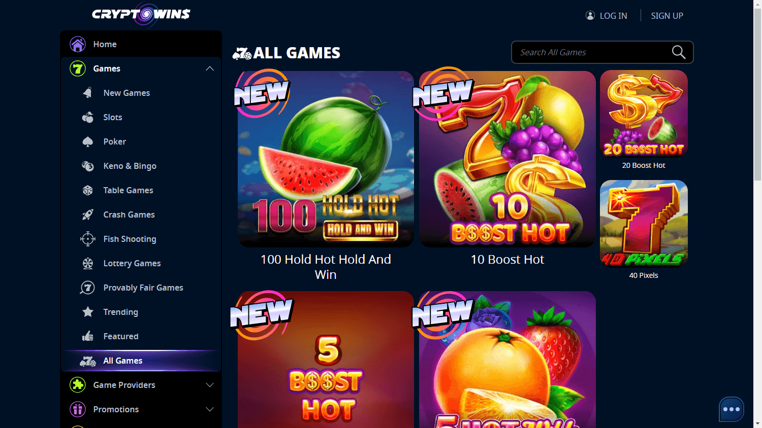 cryptowins_casino_game_gallery_desktop