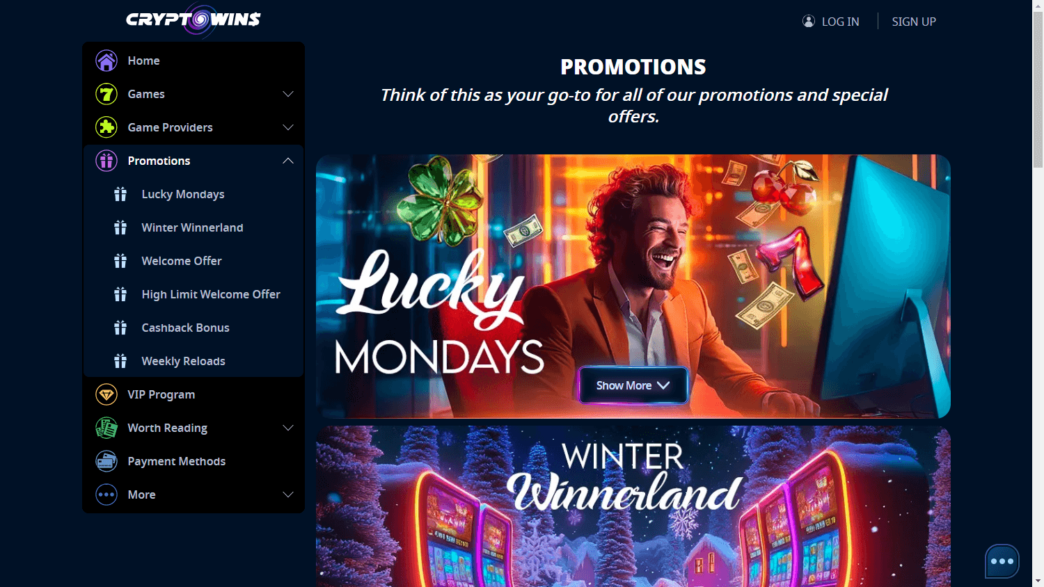 cryptowins_casino_promotions_desktop