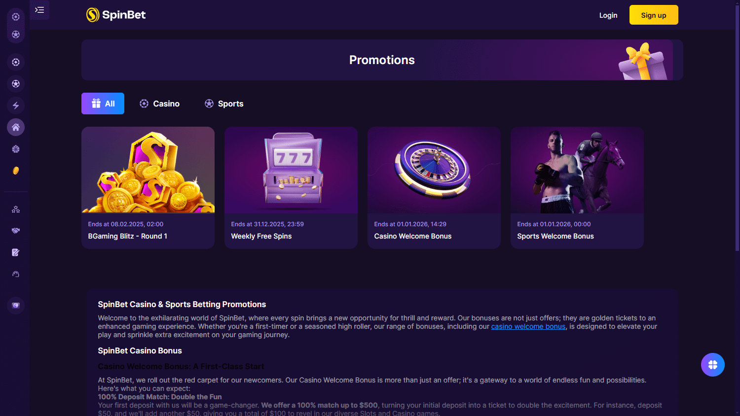 spinbet_casino_promotions_desktop