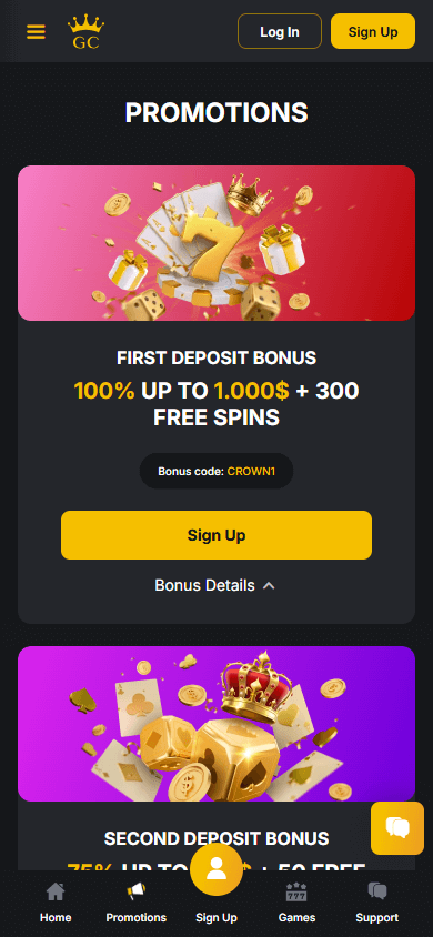 Golden_Crown_Casino_promotions_mobile