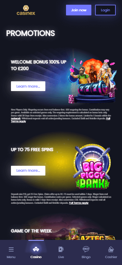 casinex_casino_promotions_mobile