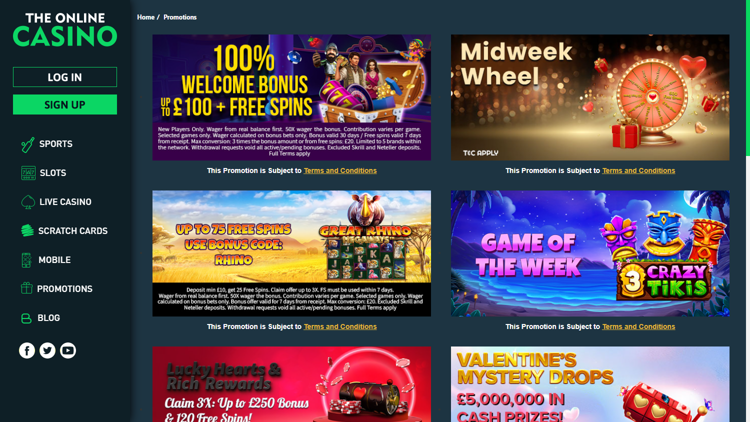 The_Online_Casino_promotions_desktop