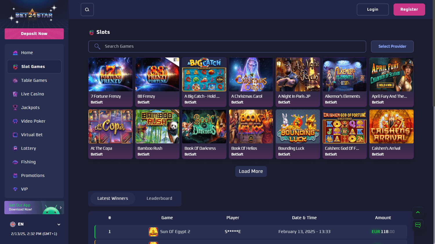 Bet24Star_Casino_game_gallery_desktop